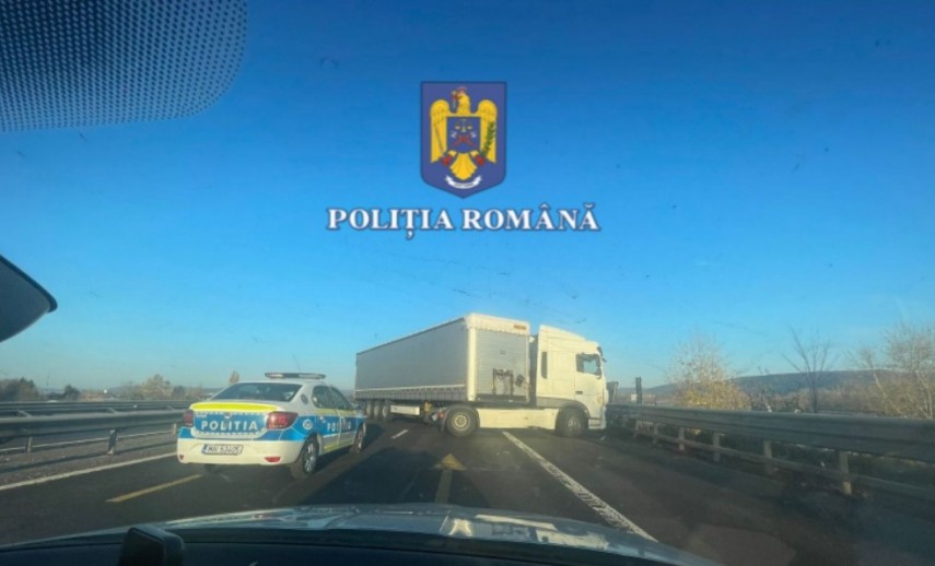 Tir, Sursa foto: Poliția Română