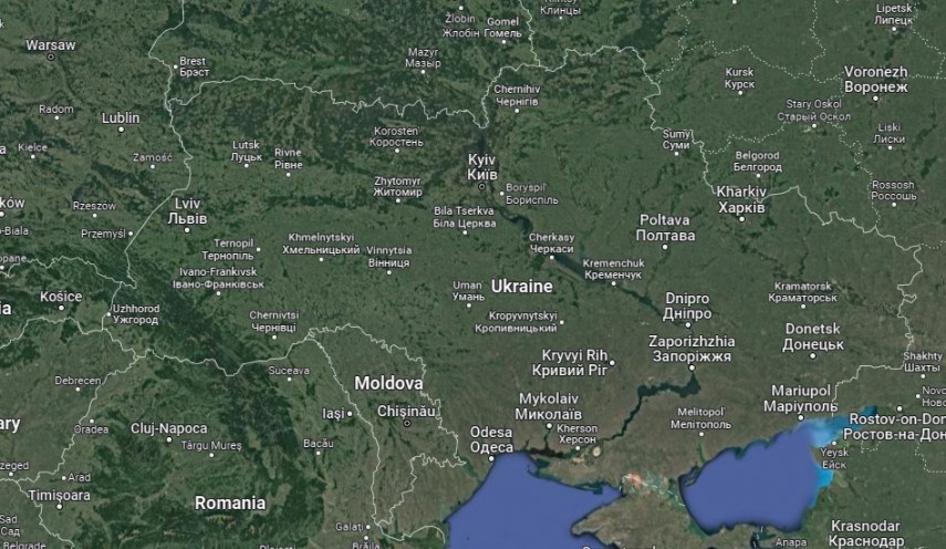 Ucraina. Foto: Google Maps