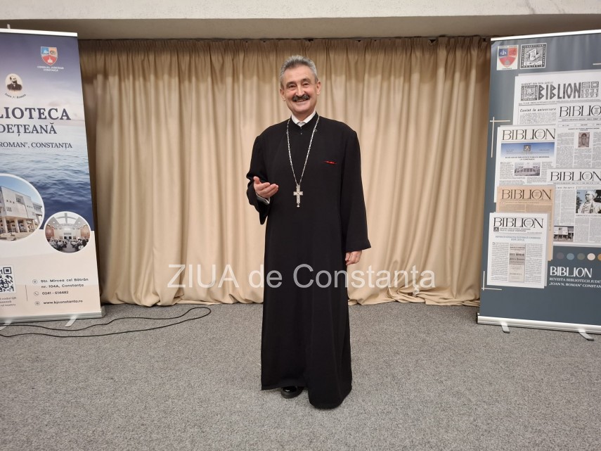 Pr. Marius Moșteanu, Sursa foto: Ziua de Constanța