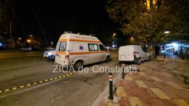 Ambulanță implicată într-un accident în zona ICIL din Constanța (GALERIE FOTO+VIDEO)  