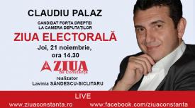 ZIUA Electorală Claudiu Palaz, candidat al Partidului Forța Dreptei pentru Camera Deputaților, misiune, viziune, valori și proiecte!  