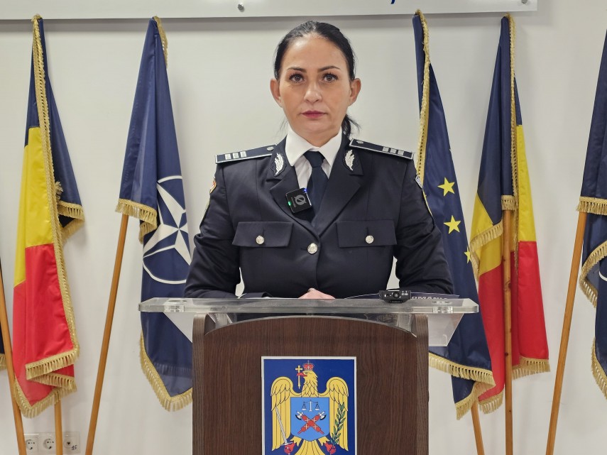 Agent-șef adjunct de poliție, Olimpia Ceară - purtător de cuvânt al IPJ Constanța