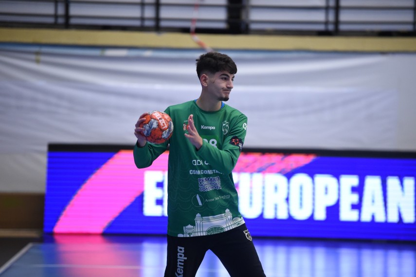 Antonio Cristea. Sursa foto: Facebook (CSM Constanța handbal)