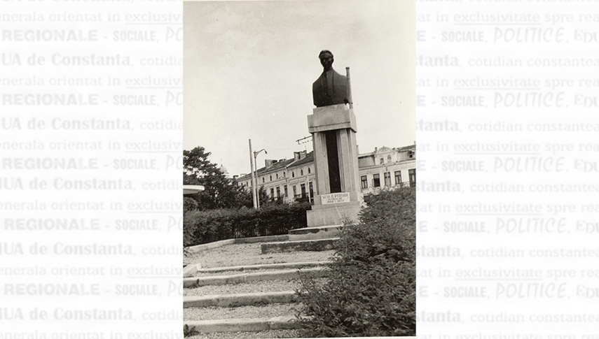 Statuia lui Vasile Pârvan, 1958