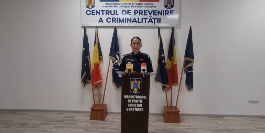 Sursa foto: Captură video IPJ Constanța