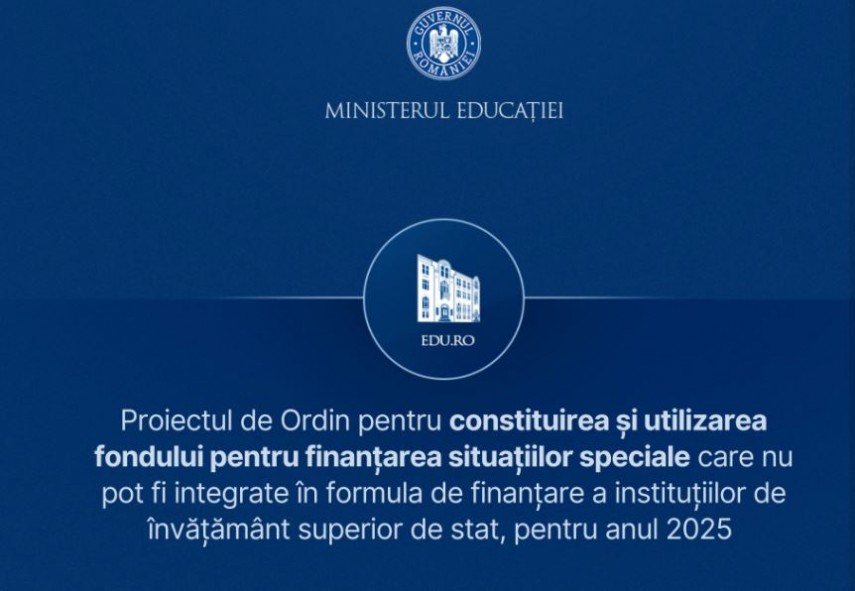 Facebook/Ministerul Educației