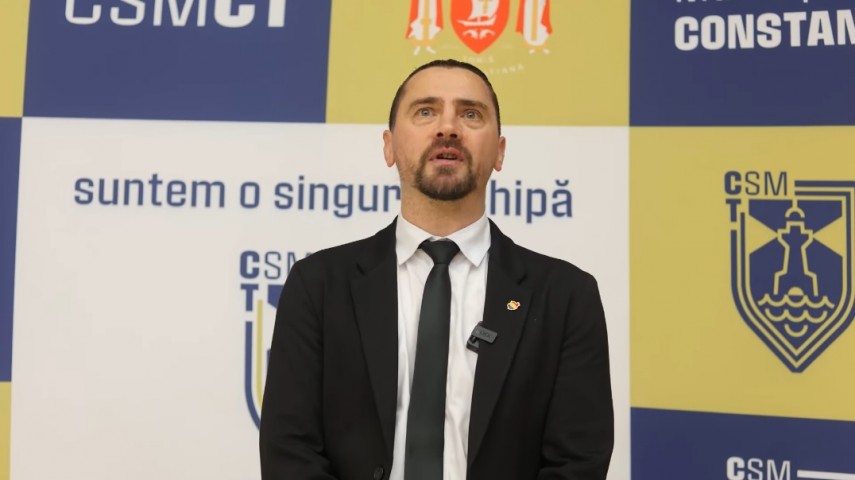 Alexandru Olteanu. Sursa foto: Facebook (CSM Constanța Baschet)