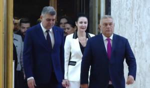 Viktor Orban a ajuns la Palatul Victoria! (VIDEO)