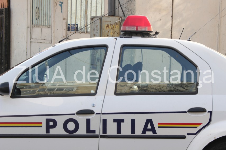 Mașină de poliție, Sursa foto: ZIUA de Constanța