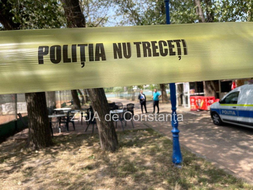 Foto de la locul crimei - sursa: ZIUA de Constanța