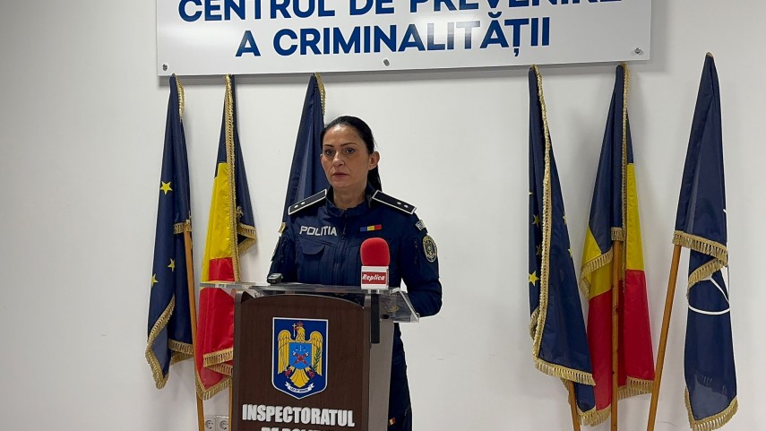 Inspector de poliție, Olimpia Ceară, purtătorul de cuvânt al Inspectoratului de Poliție Județean (IPJ) Constanța - sursa foto: ZIUA de Constanța