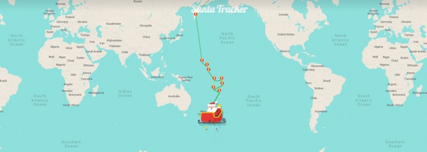 Foto: Google/Santa Tracker