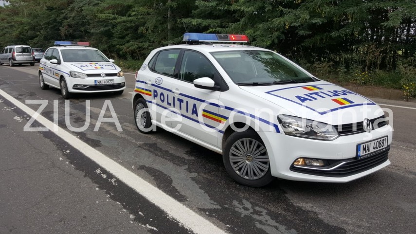 Mașini de poliție, Sursa foto: ZIUA de Constanța