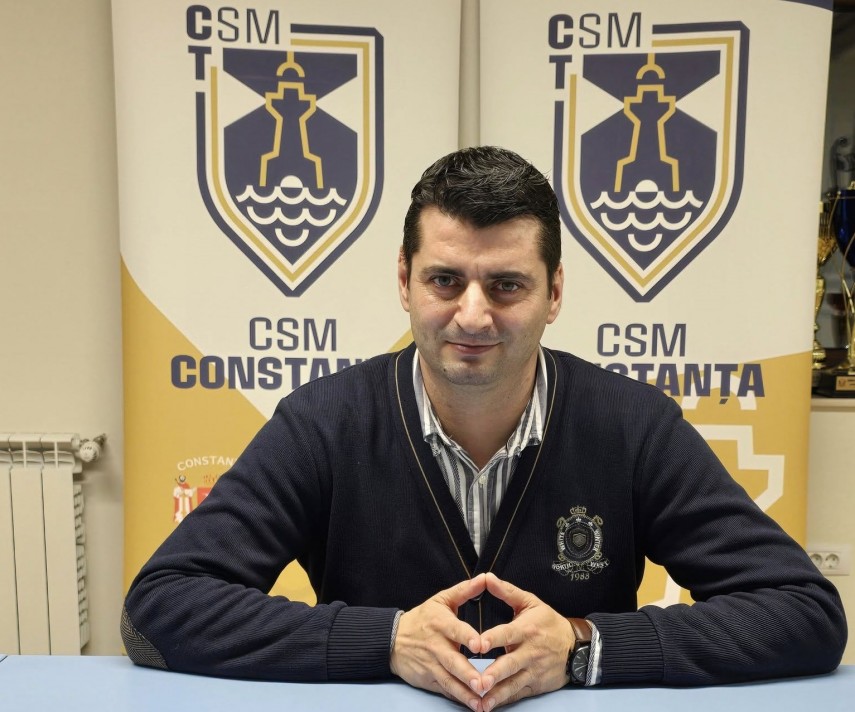 Mihai Ochiuleț, noul director al CSM Constanța. Sursa foto: Facebook (Mihai Ochiuleț)