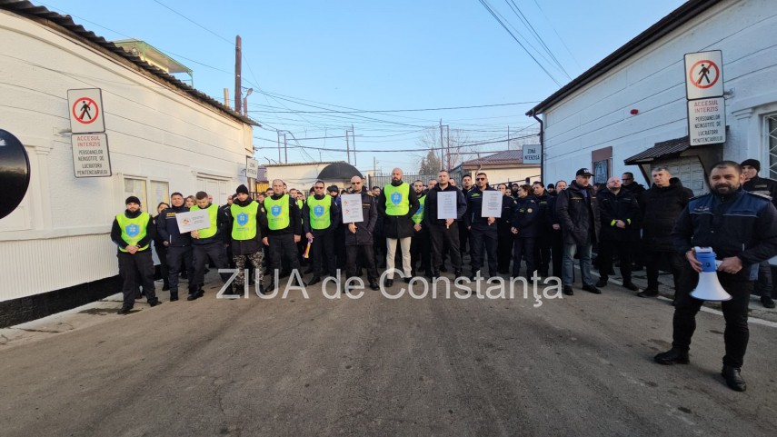 Protest Penitenciarul Constanța-Poarta Albă