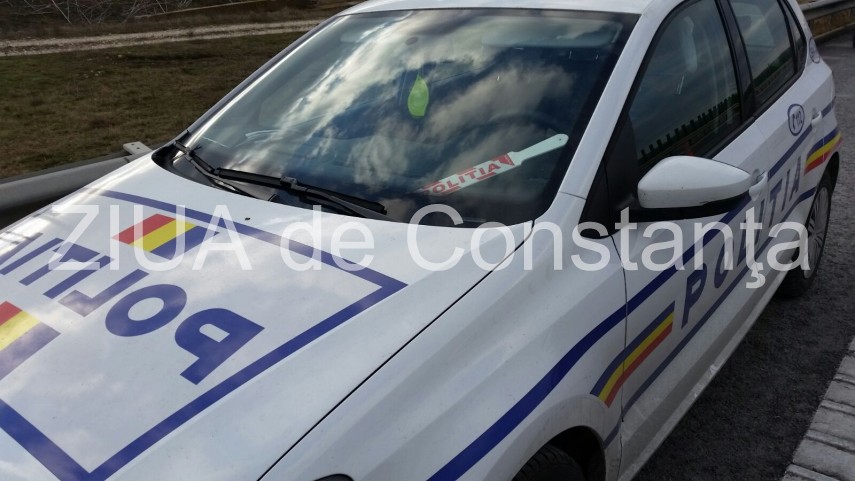 Mașină de poliție - sursa foto: ZIUA de Constanța