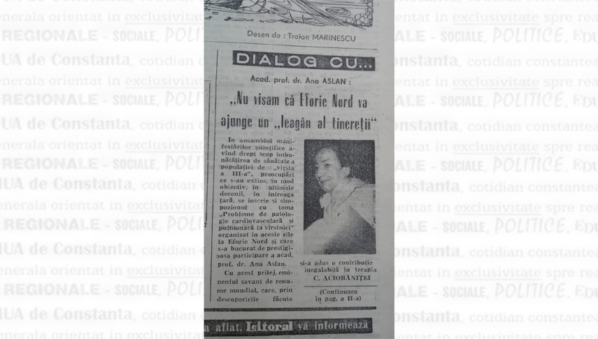 1980. Articol ziarul „Litoral“