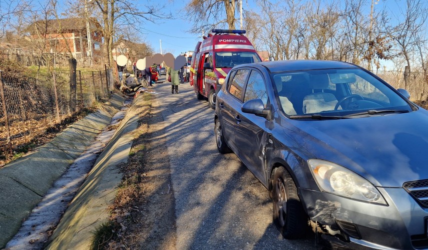 Accident rutier, Sursa foto: ISU Argeș