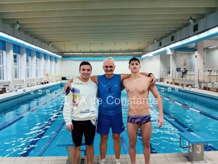 Cristian Tranulea, Octavian Tileagă și Matei Silivestru. Sursa foto: ZIUA de Constanța