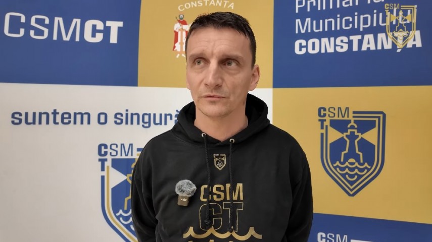 Florin Voinea. Sursa foto: Facebook (CSM Constanța)