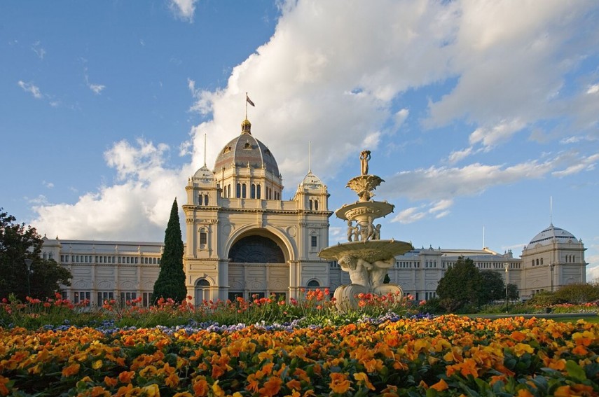 Clădirea Royal Exhibition Building din Melbourne a fost prima clădire din Australia care a fost inclusă pe lista Patrimoniului Mondial UNESCO în 2004, Sursa foto: Wikipedia