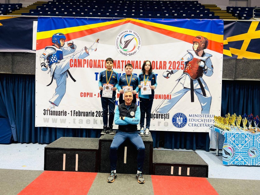 Sursa foto: Facebook (Taekwondo C.S.C Mihail Kogălniceanu)