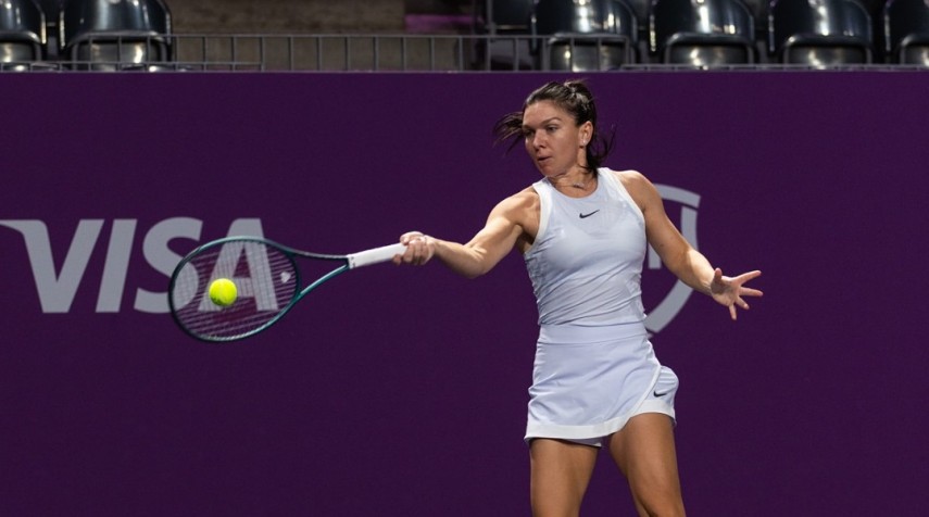 Simona Halep a disputat ultimul meci oficial din carieră la turneul Transylvania Open. Sursa foto: Facebook (TransylvaniaOpen)