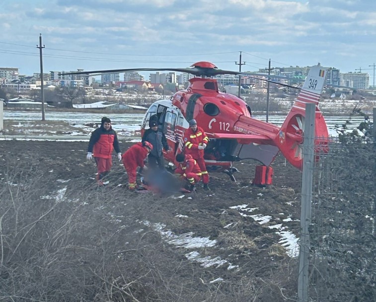 Accident. Foto: ISU Dobrogea