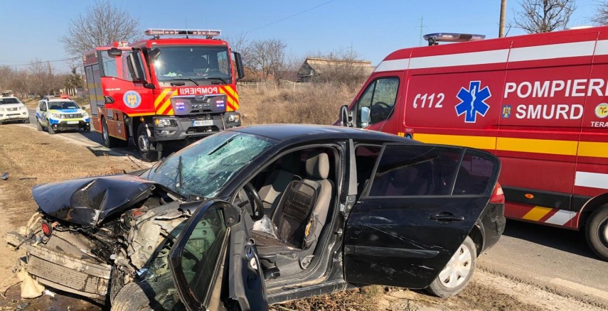 Accident rutier Negrești, Sursa foto: ISU Vaslui