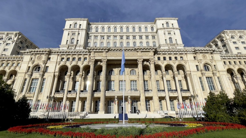 Foto - Clădirea Parlamentului - sursa foto: Facebook Parlamentul României - Camera Deputaților