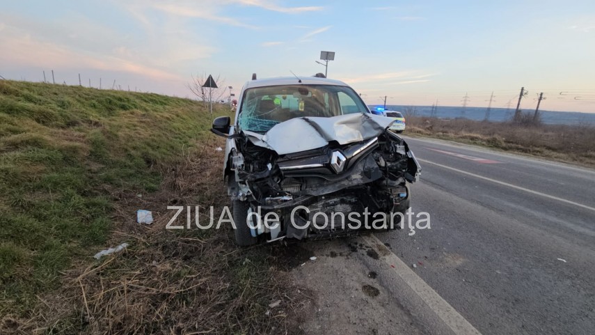 Accident rutier Poarta Albă - Castelu, Sursa foto: ZIUA de Constanța