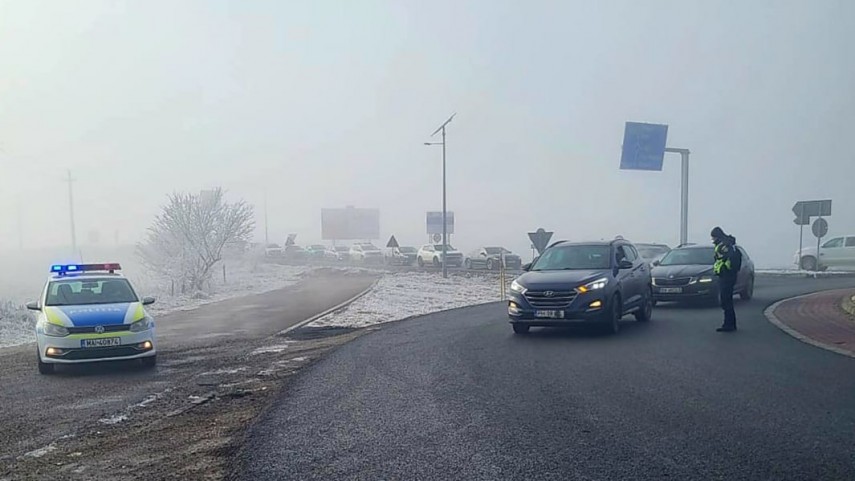 Ceață, Sursa foto: IPJ Brașov